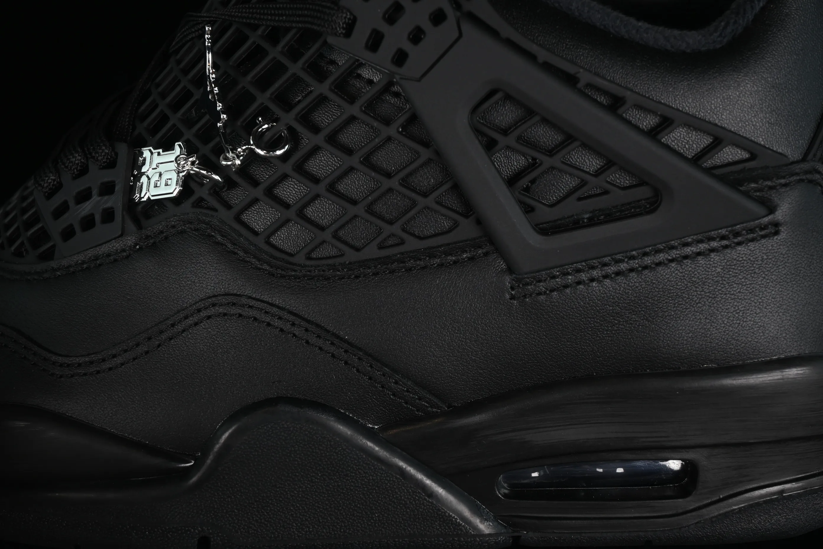 All Categories Air Jordan Jordan Series Basketball Shoes Air Jordan 4 Air Jordan 4 "Net" AJ4 Joe 4 Grid Black Retro Basketball Shoes FV7251-001